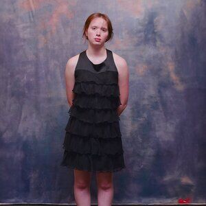 Black Elegant Dress, Brand is CuteBasic , Womens Size M